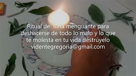 Ritual De Luna Menguante Para Deshacerse De Todo Lo Malo Y Lo Que Te