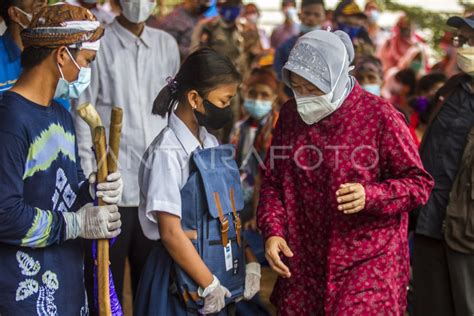 KUNJUNGAN KERJA MENSOS DI KALSEL ANTARA Foto