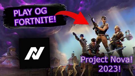 Como Jugar Fortnite Og En Con Proyecto Nova Youtube