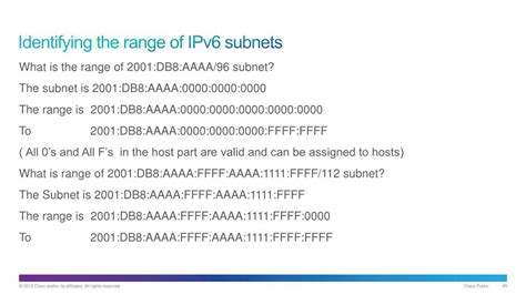 Ppt Understanding Ipv6 Addressing And Subnetting Part 2 Powerpoint Presentation Id2655400