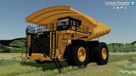 Komatsu E Mining Truck V For Fs By Nonnus Farming Simulator