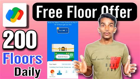 Google Pay Free Floor Trick Floors Per Day Gpay Cricket Stadium