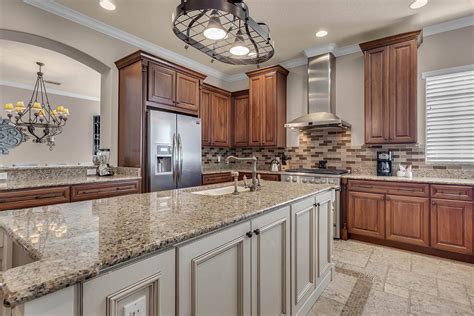 How To Make Brown Kitchen Cabinets Look Modern What Color Goes With