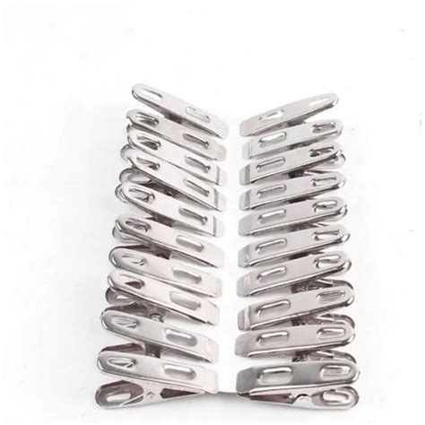 Lot De Clips De Haute Qualit En Acier Inoxydable Pour V Tements Et