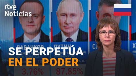 Elecciones Rusia Putin Reelegido Con El 87 De Los Votos Según Los Sondeos Rtve Youtube