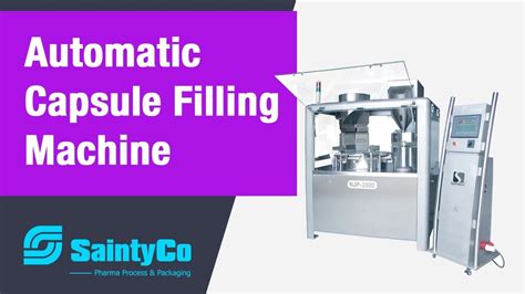 Automatic Capsule Filling Machine Updated Machine Saintyco Youtube