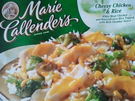 Marie Callender’s Cheesy Chicken And Rice Healthnuttxo