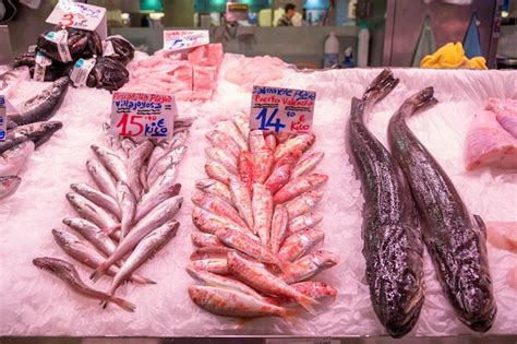 Premium Photo | Fish at market