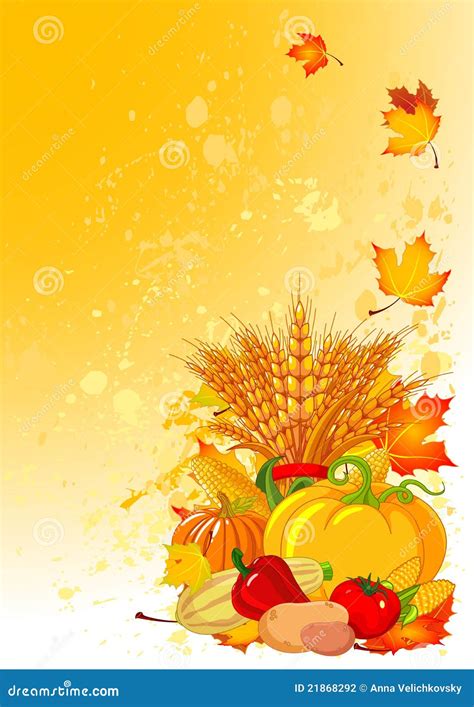 Harvest background stock vector. Image of holiday, potato - 21868292