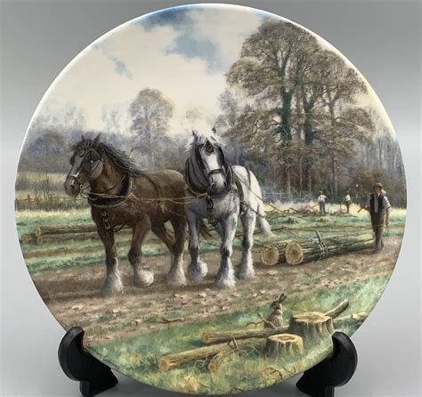 Royal Doulton As Once They Worked the Land – Logs to the Mill 8