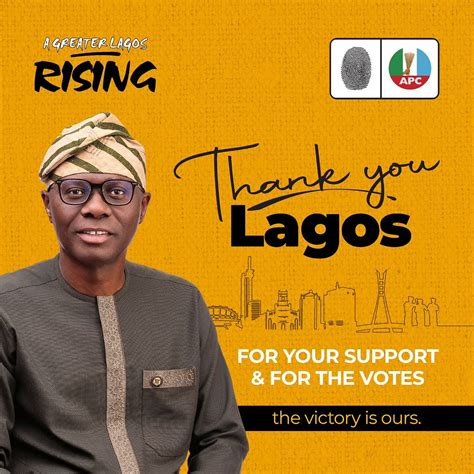 My Letter To Lagosians as the re-elected Governor of Lagos State. | by ...