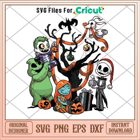 The Nightmare Before Christmas svg, Nightmare Before Christmas svg, Di