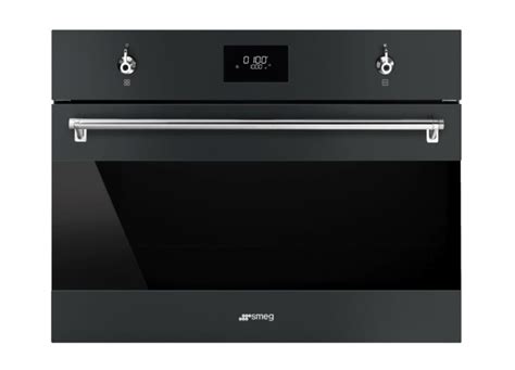 Smeg Cm Classic Thermoseal Pyrolytic Oven Matte Black Est Living