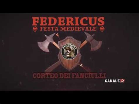 FEDERICUS 2018 Corteo Dei Fanciulli YouTube