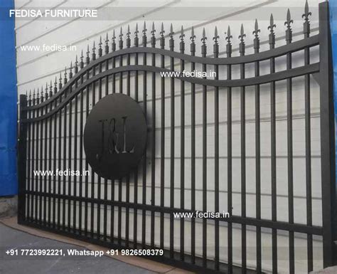 Iron Gate Designs For Indian Homes Steel Plate Gate Design Home Front ...