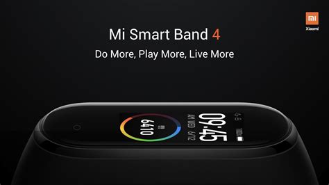 Xiaomi Mi Smart Band 4 with color display and 20-day battery life ...