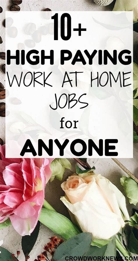 11 Best Highest Paying Jobs To Work From Home Up To 50hr Online