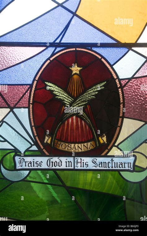 Church Stained Glass Window Praise God In His Sanctuary Adelaide