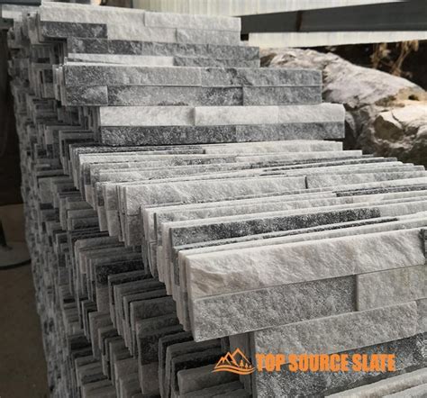 Sparkle Ice Grey Split Face Mosaic Tiles Top Source Slate