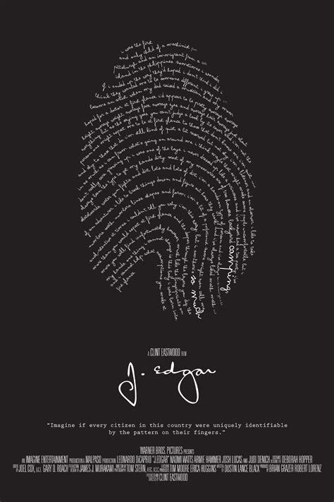 J Edgar Movie Poster