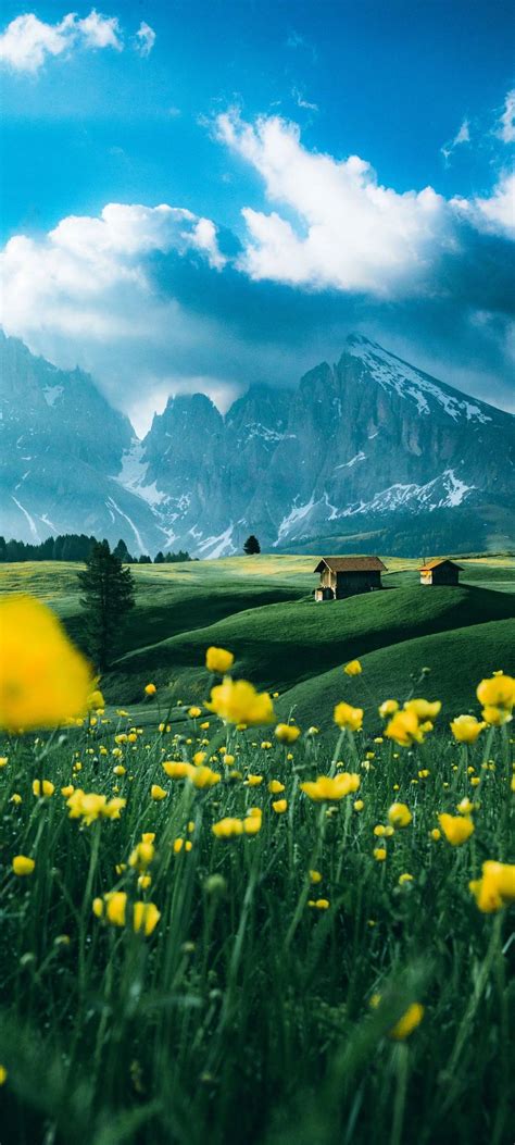 Beautiful Mountain Valley Wallpaper