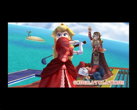 File Peach Congratulations Screen Classic Mode Brawl Png Smashwiki