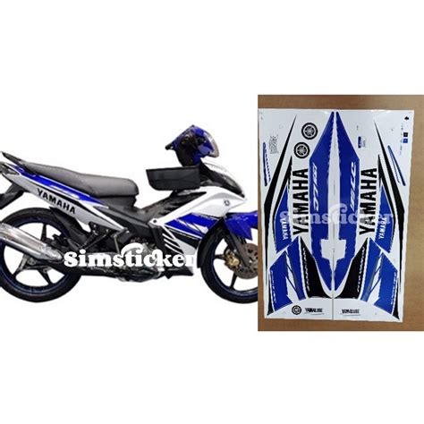 Lc135 11 V2 V3 V4 V5 V6 V7 Yamaha Body Sticker Shopee Malaysia