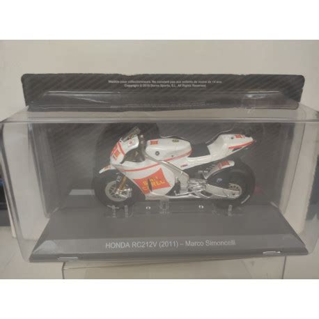 Honda Rc V Marco Simoncelli Moto Gp Altaya Ixo Bcn Stock