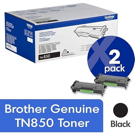 Amazon Brother Genuine Tn Pack High Yield Black Toner