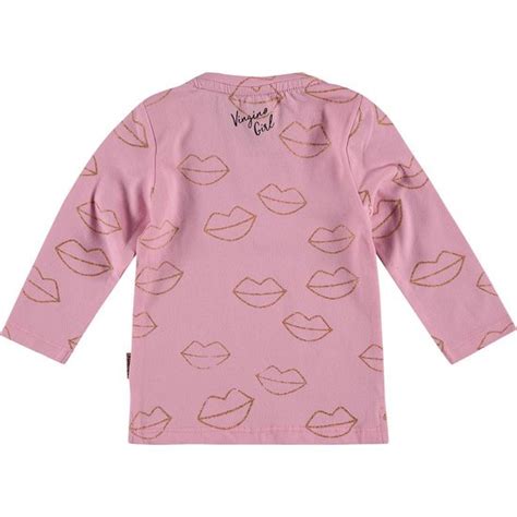 Vingino Meisjes Long Sleeve T Shirt Hot Lips Maat 68 Bol