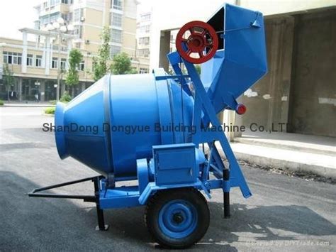 Jzc Portable Concrete Mixer And Charging L Volumetric Cement