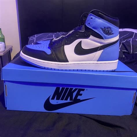 Air Jordan 1 High OG Blue Dm for more info - Depop