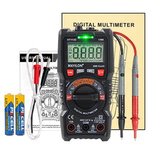 Digital Multimeter Mayilon Ht C Multimeter Tester With Ncv Function