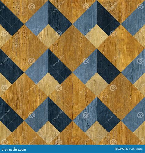 Abstract Paneling Pattern Seamless Background Cassette Floor Stock