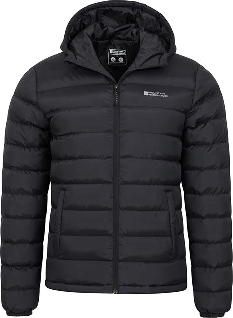 Mountain Warehouse Seasons Mens Winter Puffer Jacket Water Resistant