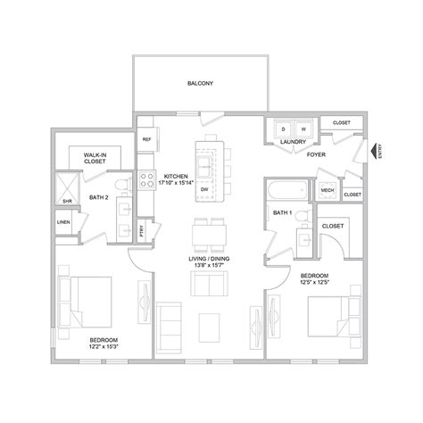 Apartments Evans GA | Lullwater at Riverwood: Floor Plans