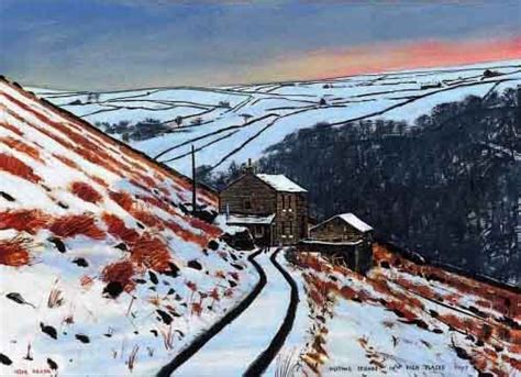 Peter Brook RBA Yorkshire Pennine Artist featured artist at The Smithy Gallery