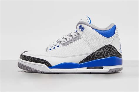 Here's Another Look at the Air Jordan 3 "Racer Blue" - KLEKT Blog