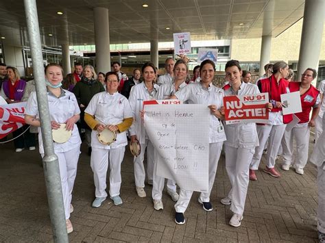 E Landelijke Staking Ziekenhuizen Half April Nu