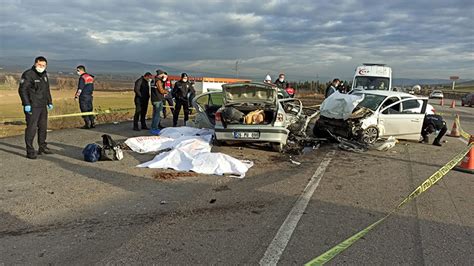 Ankara da katliam gibi kaza 6 ölü 3 yaralı