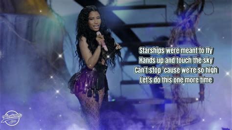 Nicki Minaj - Starship (lyrics) - YouTube