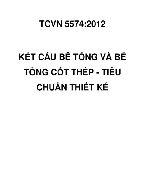 tcvn   ket cau  tong va  tong  thep tieu chuan thiet