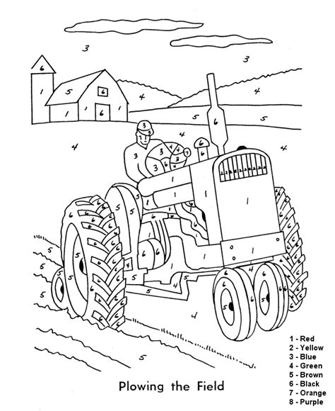 Tractor Coloring Pages To Print - Coloring Home