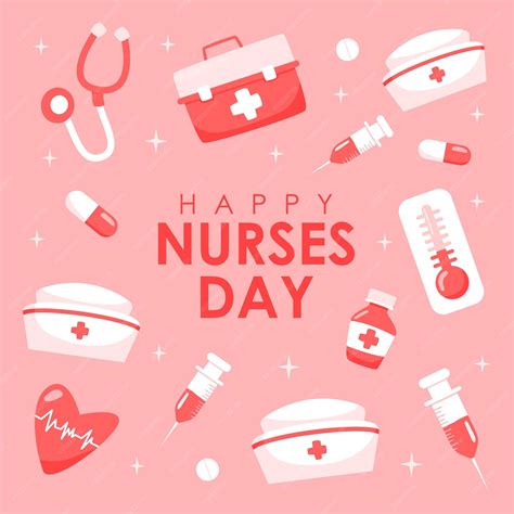 premium vector happy nurses day poster  clinic element