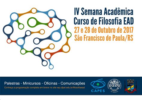 Curso De Filosofia Ead - Curso de Licenciatura em Filosofia a Distância » Envio de Resumos para ...