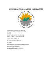 ACTIVIDAD 5 TEMA 2 UNIDAD 2 pdf UNIVERSIDAD TECNOLÓGICA DE CIUDAD