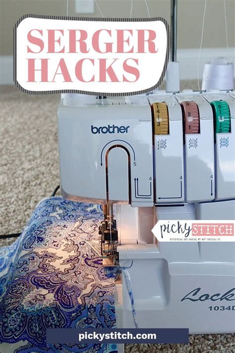 Serger Hacks Seams Threading Diy Crafts Serger Sewing Projects Serger