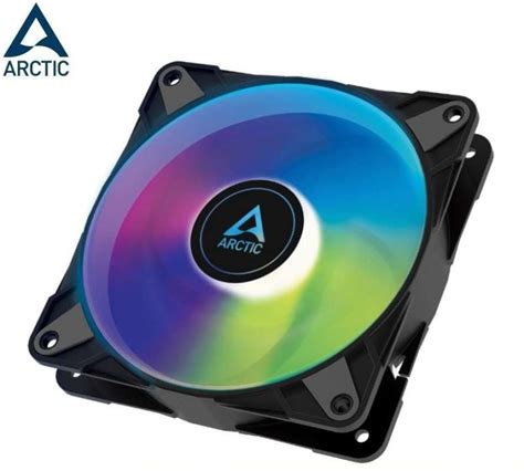 Jual ARCTIC P12 PWM PST A RGB BLACK 120mm PWM Single Pack Fan Case Di