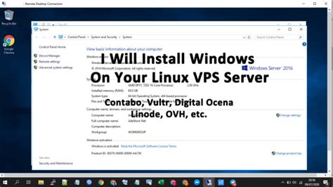 Install Windows Os On Vps Contabo Ovh Vultr Digital Ocean By