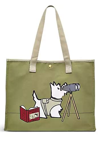 Radley London Green Group Radley Bird Watching Large Open Top Tote Bag